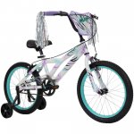 Huffy 18-inch Unleash Girls' Bike for Kids, Purple