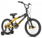 Kent 18" Rampage Boy's Bike, Gold/Black