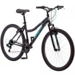 Mongoose Excursion Mountain Bike, Women's, 26", Black/Teal