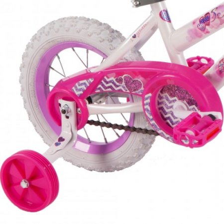 Huffy 12" Sea Star Girls' Bike, White/Pink