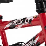 Huffy 12" Rock It Boys' Bike for Kids, Crimson Red