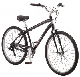 Schwinn Brookline cruiser bike, 27.5 inch wheel, 7 speeds, black