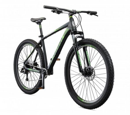 29" Men's Schwinn Boundary Mountain Bike, Black/Green