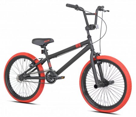 Kent 20" Dread Boy's BMX Bike, Black/Red