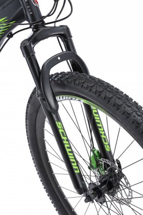 Schwinn Boundary Men's Mountain Bike, 29-inch wheels, 21 speeds, Dark Green and Black