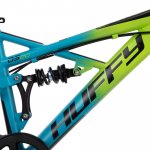 Huffy 20-inch Oxide Boys Mountain Bike for Kids , Lime / Blue