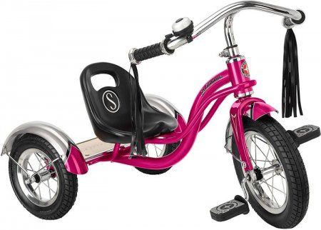 Schwinn Roadster Tricycle for Toddlers and Kids Bright Pink One Size 21.12 Pounds