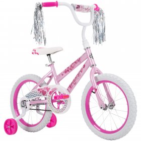 Huffy 16" Sea Star Kids Bike for Girls', Pink