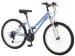 Roadmaster 24" Granite Peak Girls Mountain Bike, Light Blue