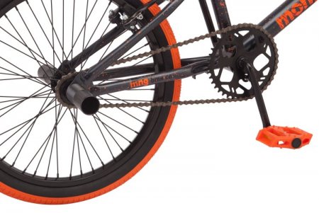 Mongoose 20" Outerlimit BMX Bike, Dark Grey/Orange