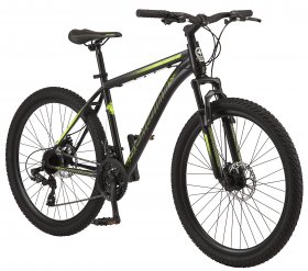 Schwinn Sidewinder Mountain Bike, 26-inch wheels, 21 speeds, black, mens style