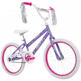 Huffy 20" Sea Star Girls Bike for Kids, Purple