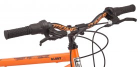 Mongoose Alert Mag Wheel mountain bike, 24-inch wheels, 7 speeds, orange