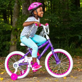 Huffy 18-Inch Sea Star Girls Bike , Purple Metallic Gloss