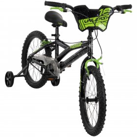 Huffy 18-inch Unleash Boys' Bike for Kids', Green