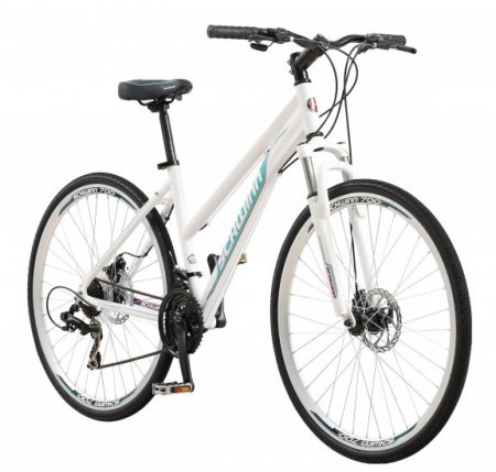 Schwinn DSB Hybrid Bike, 700c wheels, 21 speeds, womens frame, white