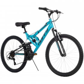 Huffy 24" Trail Runner Girls' Full Suspension Mountain Bike